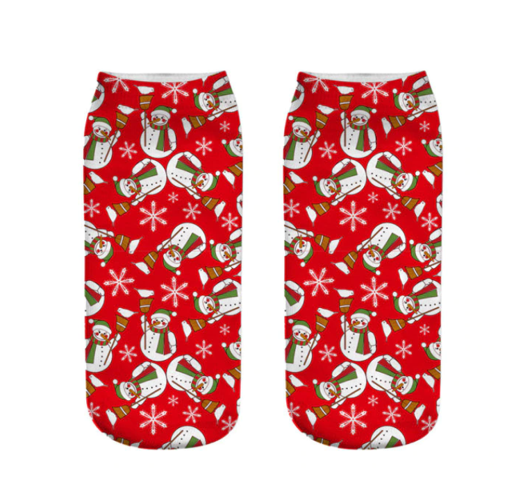 Heerlijk comfortabele warme unisex kerstsokken, ideaal voor koude winterdagen. Modieus en praktisch cadeau.