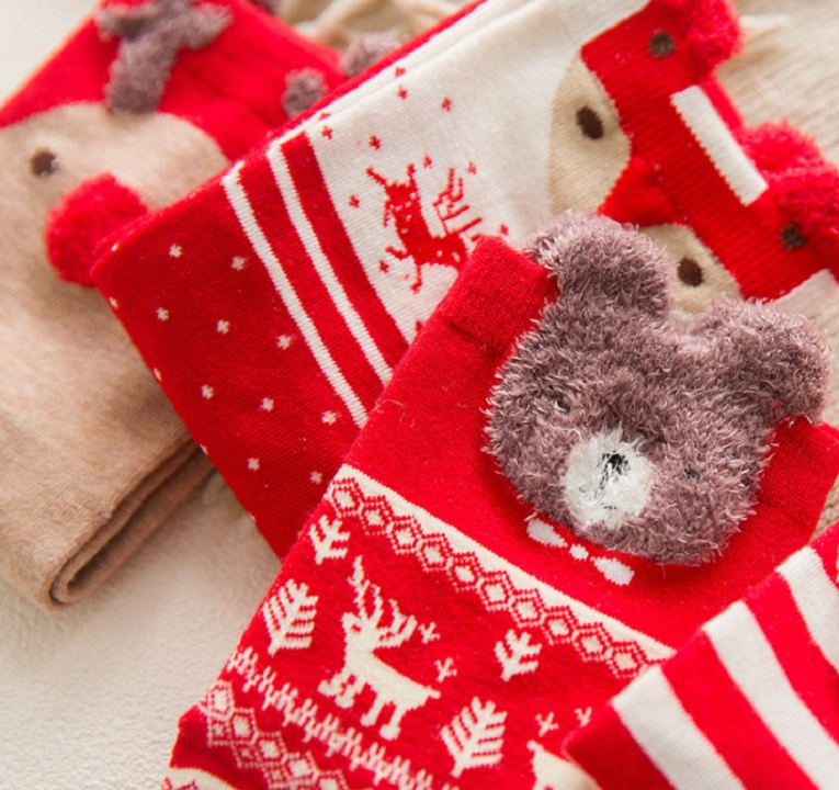 Unisex kerstsokken: warm, modieus, antislip en comfortabel voor winter & feestdagen. Een top cadeau.