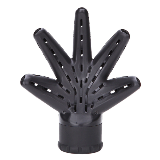 Haarverzorging met deze haardroger diffuser voor gedefinieerde, pluisvrije krullen en golvend haar.