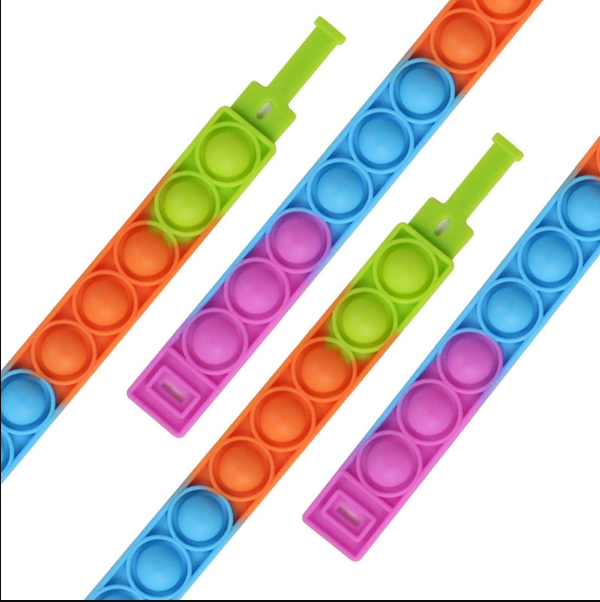 Handige fidget armband voor ontspanning op school, werk of thuis. Effectief bij ADHD en autisme.