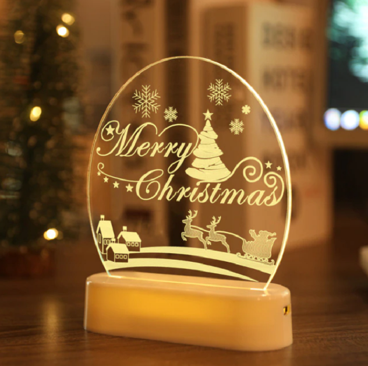Gloeiende kerstster LED decoratie, een prachtige toevoeging aan uw huisdecoratie.