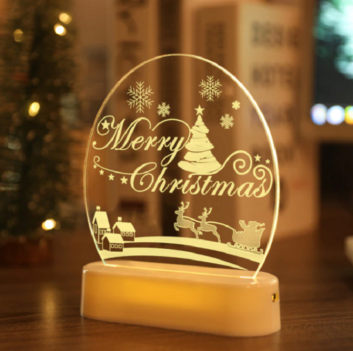 Gloeiende kerstster LED decoratie, een prachtige toevoeging aan uw huisdecoratie.