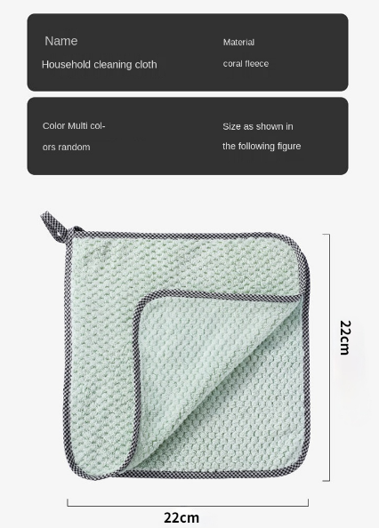 Magische theedoeken set (5x) van koraalvlies voor snel en streeploos schoonmaken van je keuken. Efficiënt en duurzaam.