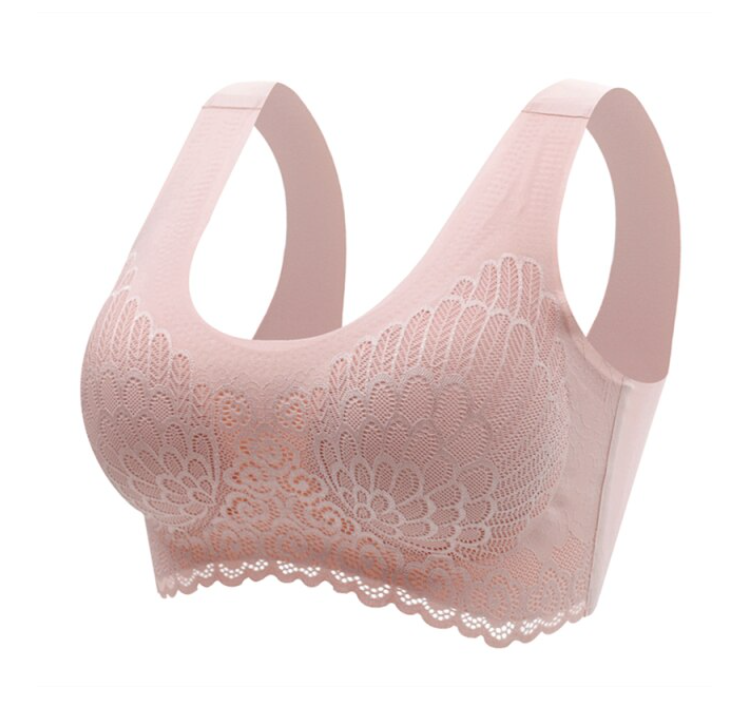 Comfortabele naadloze dames bh. Draadloos, ademend, ideaal voor gevoelige huid. Perfect als comfort- of sport bh.