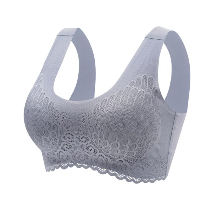 Ademende nylon push-up bh voor dames. Naadloos, draadloos. Biedt de hele dag comfort en lichte ondersteuning.