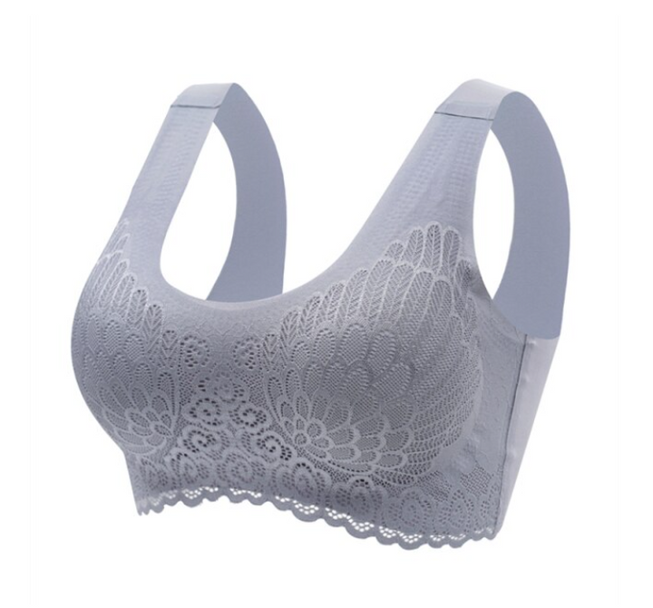 Ademende nylon push-up bh voor dames. Naadloos, draadloos. Biedt de hele dag comfort en lichte ondersteuning.