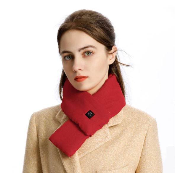Unisex elektrische nekwarmer en schoudersjaal, ontworpen voor comfort en warmte, een essentieel winteraccessoire voor iedereen.