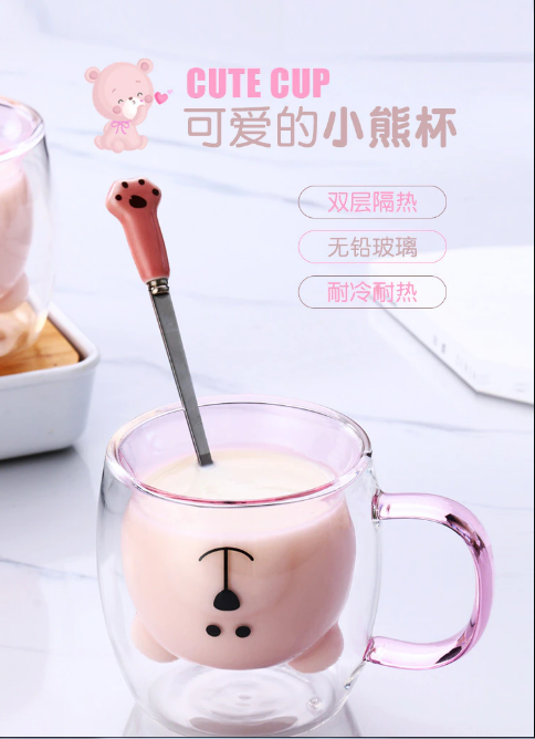 Dubbelwandige koffie- of theemok van borosilicaatglas. Isolatie voor optimaal genot van je drank. Stijlvol en praktisch.