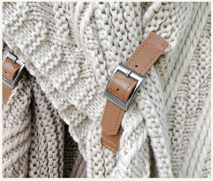Perfect cadeau: zachte, warme gebreide dames sjaal met luxe kasjmier look voor de winter.