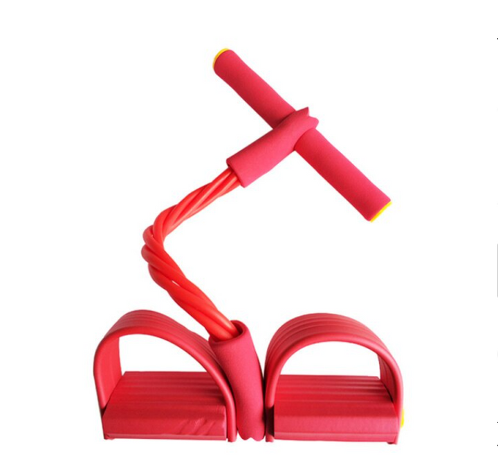 Set van diverse weerstandsbanden voor effectieve fullbody training, spieropbouw en vetverbranding.