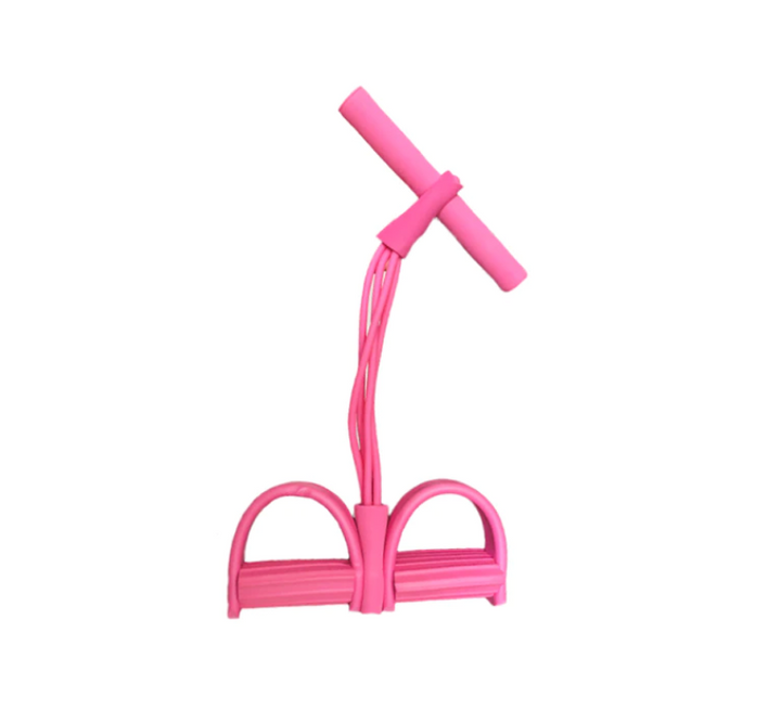 Elastische weerstandstouwen set voor een veelzijdige fullbody workout, geschikt voor elk fitnessniveau.