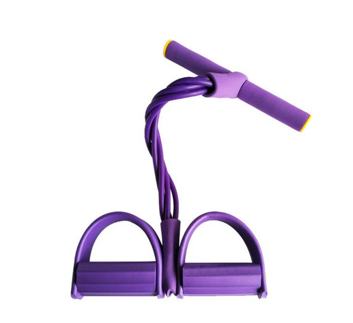 Draagbare fitness weerstandstouwen set voor effectieve fullbody training, overal te gebruiken.