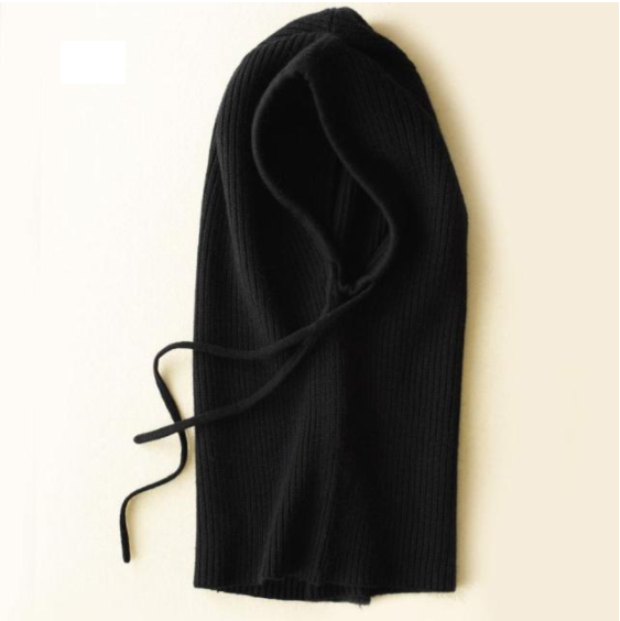 Unisex wintermuts met nekwarmer van acrylmix en fleece, ideaal voor koud weer en outdoor.