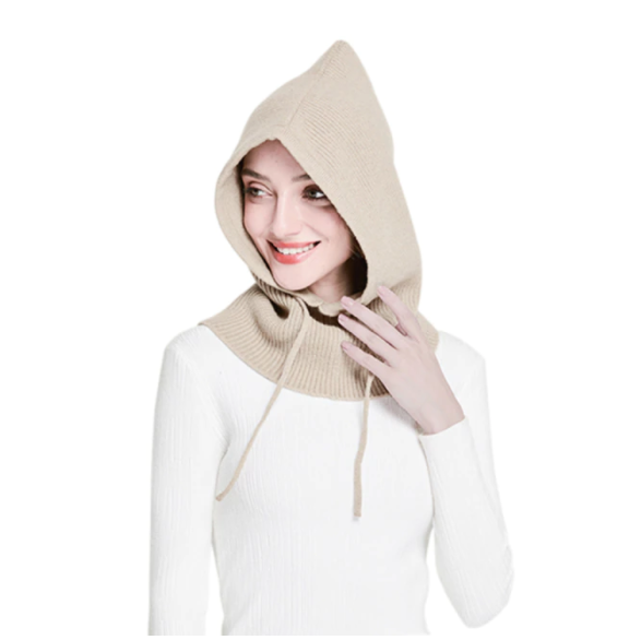 Duurzame unisex wintermuts met nekwarmer voor outdoor sporten en activiteiten in de kou.