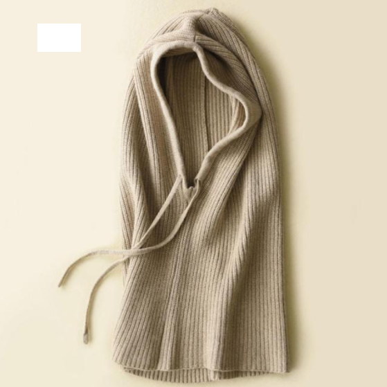 Ideaal winter cadeau: warme unisex muts met nekwarmer van acrylmix, beschermt tegen kou.