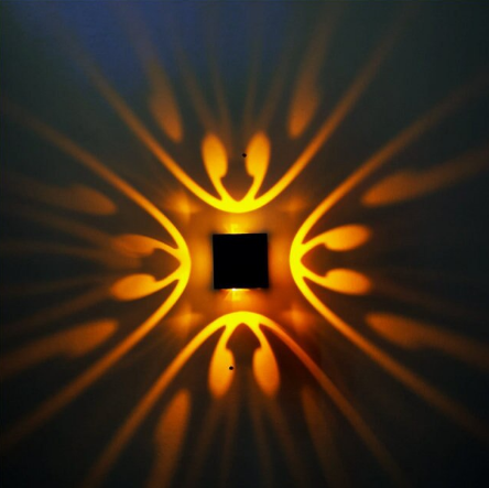 Slanke LED wandlamp, ideaal als energiezuinige decoratielamp en sfeerverlichting.