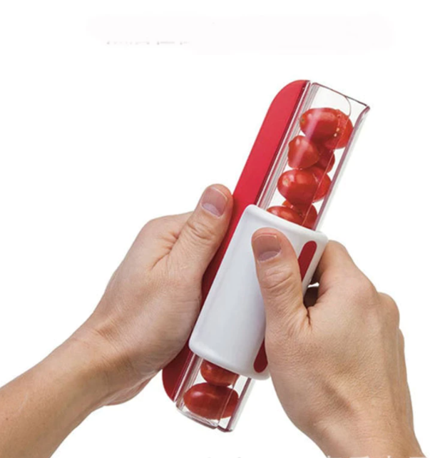 Snelle groentesnijder voor het moeiteloos bereiden van frisse salades; een must-have keukenaccessoire.