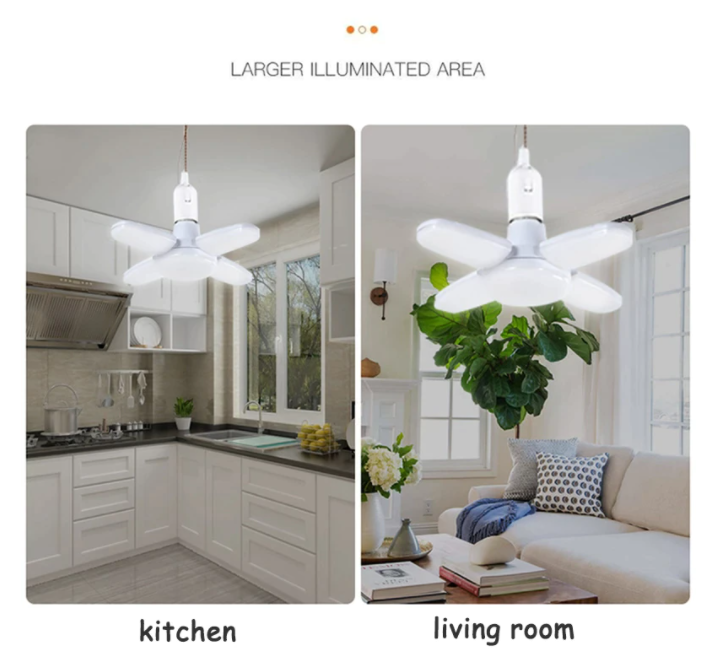 Stijlvolle witte plafondlamp met ventilator, perfect voor woonkamer of slaapkamer. Duurzame en verstelbare LED-verlichting.