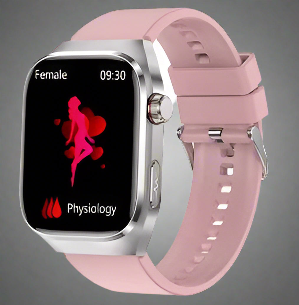 Unisex activity tracker met lange batterijduur, ECG en bloedsuiker meting. Stijlvol en functioneel.