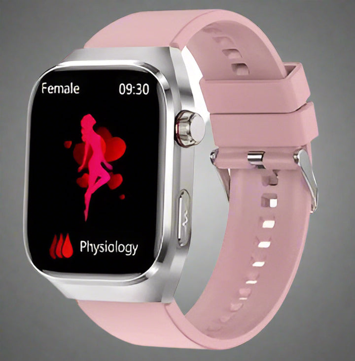 Unisex activity tracker met lange batterijduur, ECG en bloedsuiker meting. Stijlvol en functioneel.