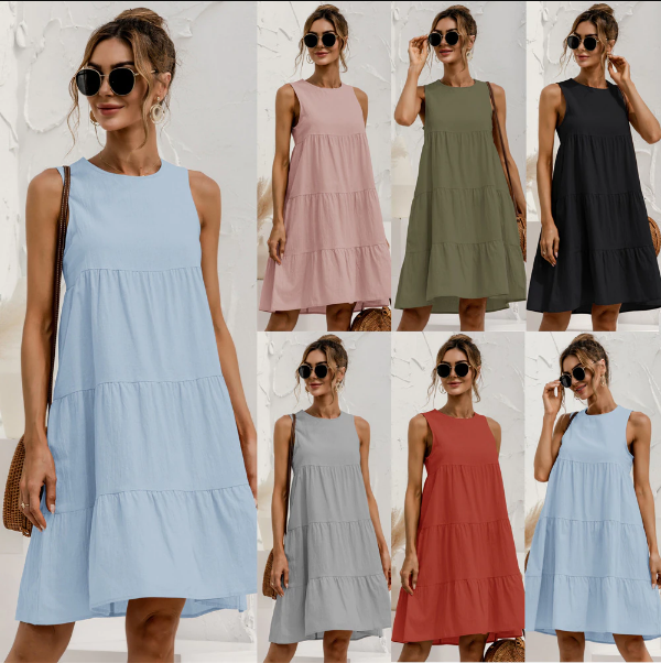 Elegante dames business jurk, perfect voor kantoor. Comfortabele en veelzijdige kleding voor een modieuze look.