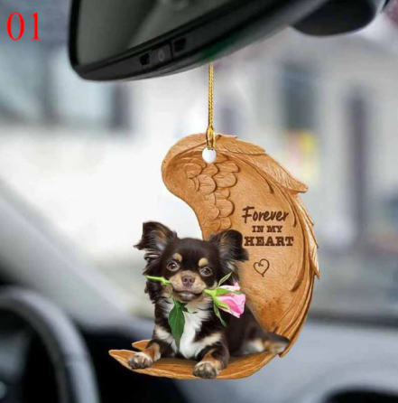 Dalmatiër honden ornament, uniek cadeau voor hondenliefhebber interieur decoratie.