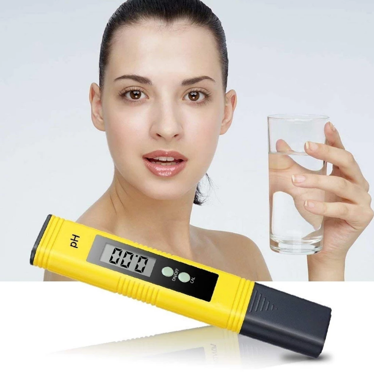 Compacte digitale testapparaat voor pH-waarden, onmisbaar voor drinkwater, zwembaden en waterkwaliteit.