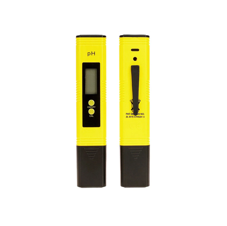 Digitale LCD pH-meter voor nauwkeurige waterkwaliteitsmeting in aquaria, zwembaden en drinkwater.