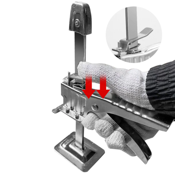 Zwaarwerk meubelheffer met hefboom voor ergonomisch tillen, onmisbaar klusgereedschap voor elk huishouden.