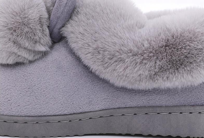 Comfortabele warme konijn pantoffels; zachte unisex huispantoffels, perfect voor ontspanning na een lange dag.