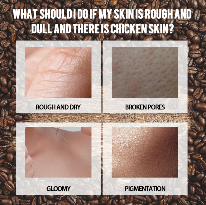 Stralende huid na gebruik van koffie body scrub; natuurlijk, hydraterend en verjongend voor een zijdezacht gevoel.