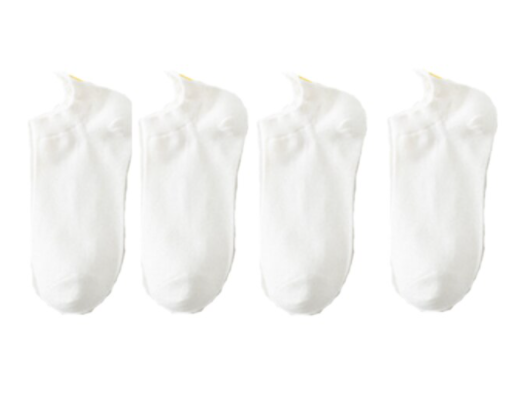 Comfortabele een-maat dames sokken met hartjesmotief. Zachte stof, ideaal als mode accessoire.