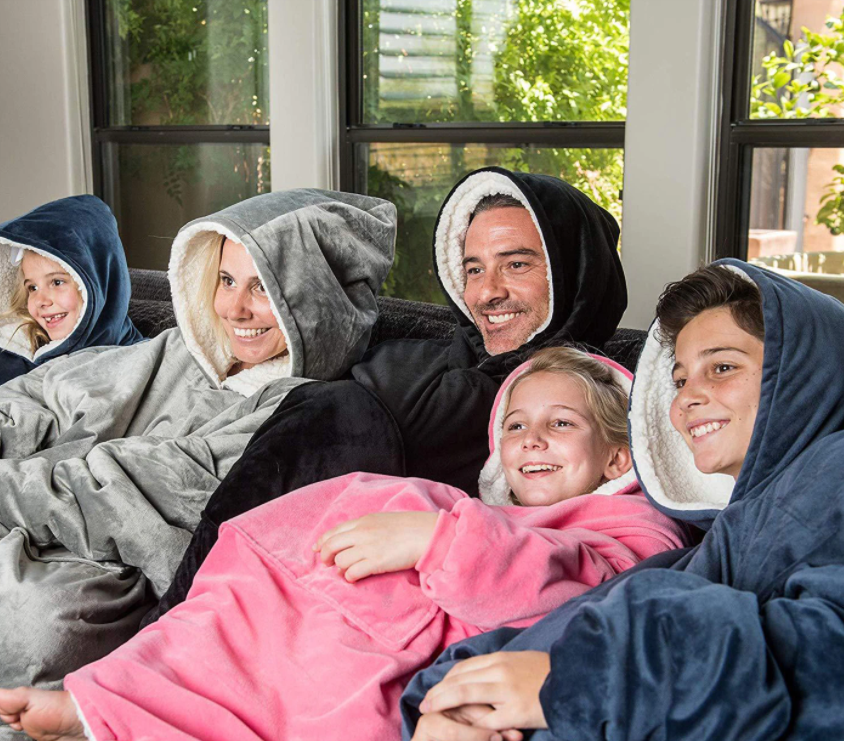 Unisex oversized hoodie: ultiem comfort, warm en stijlvol voor heren en dames.