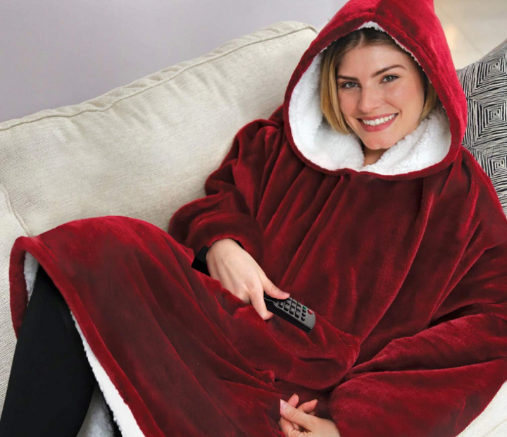 Comfortabele oversized hoodie, perfect voor relaxte dagen thuis of een casual trendy look buiten.