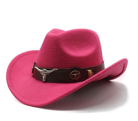 Unisex klassieke cowboyhoed, verkrijgbaar in meerdere kleuren. Trendy en functioneel hoofddeksel voor elke gelegenheid.