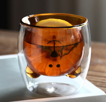 Luxe dubbelwandig theeglas, gemaakt van sterk borosilicaatglas. Geniet optimaal van je thee dankzij de isolatie.