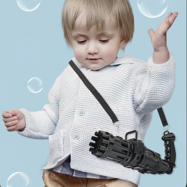 Automatische bubbelmachine: Het ultieme buitenspeelgoed voor kinderen. Urenlang speelplezier gegarandeerd.