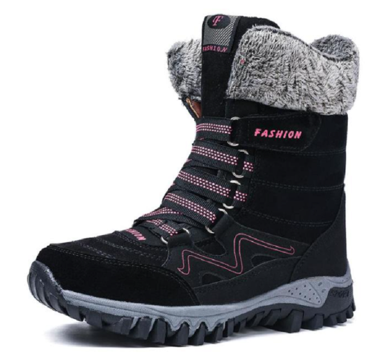 Warme dames winterlaarzen, comfortabel en sneeuwbestendig, ideaal voor koud weer en wintermode.