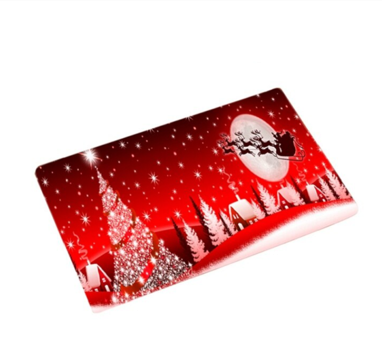 Feestelijke entree mat, een perfecte cadeautip voor vrienden en familie tijdens de feestdagen.