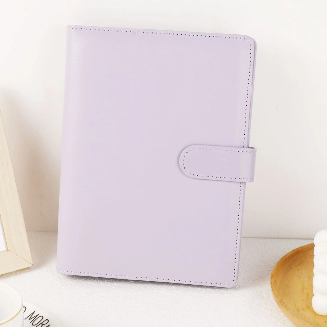 Professionele A5 PU lederen planner, ook perfect als persoonlijk fotoalbum.