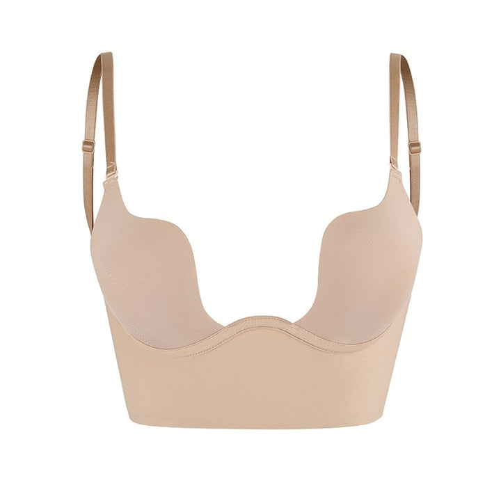 Ademende comfort bh zonder rug. Naadloze dames lingerie voor onzichtbare ondersteuning en dagelijks gemak.