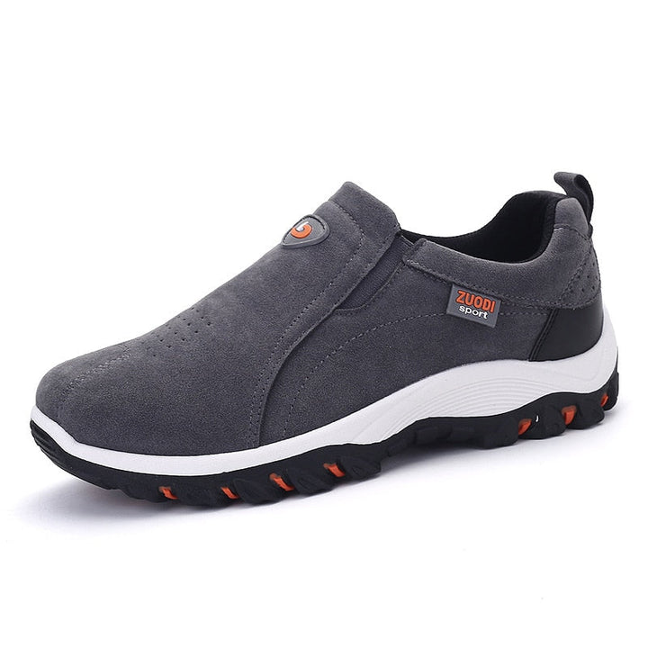 Vetersysteem van heren outdoorschoenen, zorgt voor een nauwsluitende en comfortabele pasvorm.