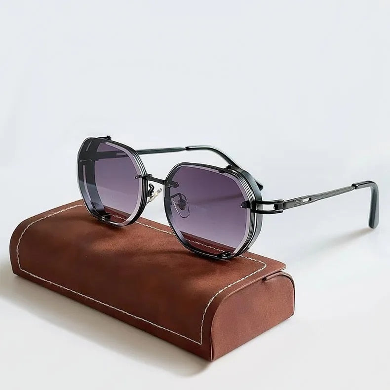 Zomerse accessoire: een moderne unisex zonnebril met gepolariseerde glazen voor superieure UV-bescherming en stijl.