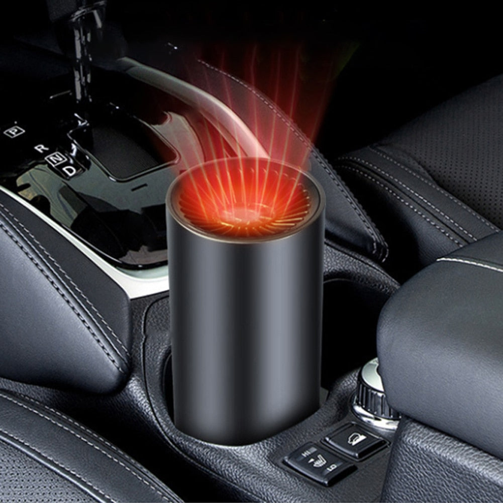 12V auto interieurverwarmer en ontdooier; compact design, eenvoudig te installeren voor comfort en veiligheid.