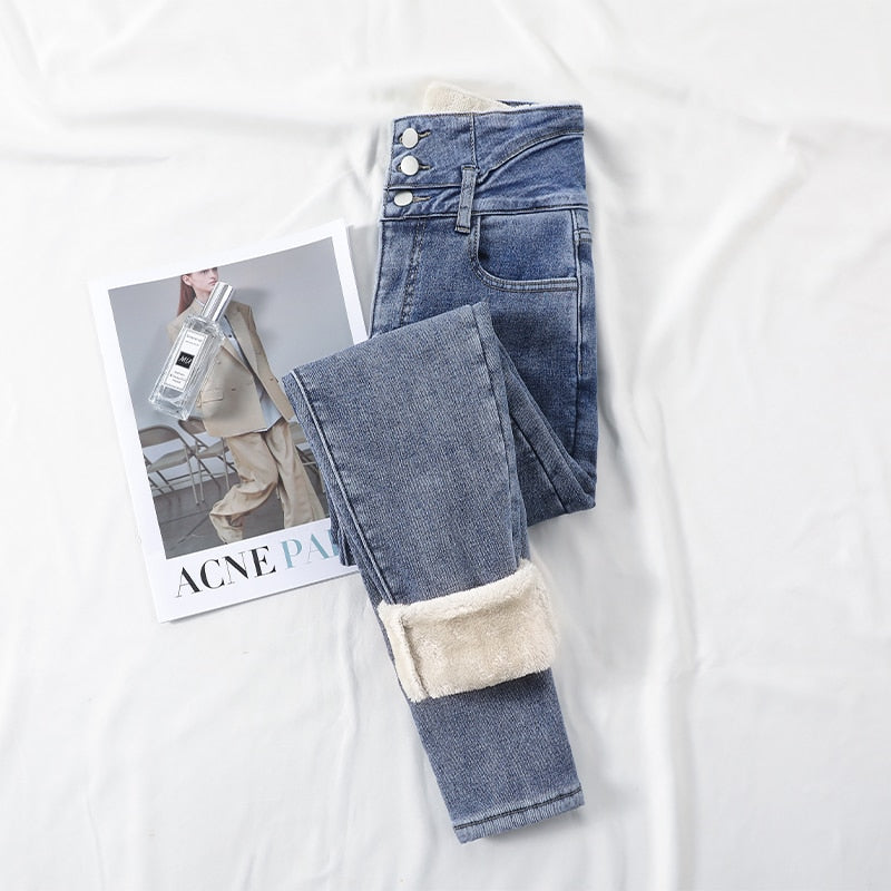 Dames mode winter thermobroek, warm, comfortabel en onmisbaar basic item.