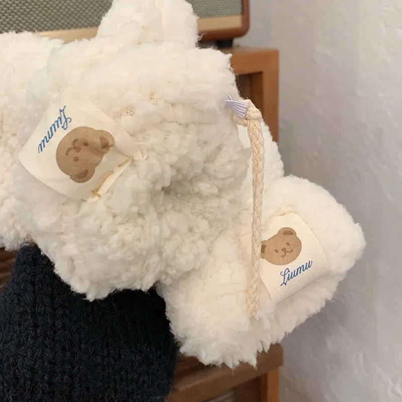 Houd je handen warm met deze zachte teddy dames wanten. Een must-have winter accessoire.