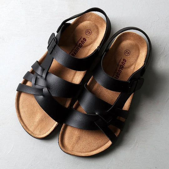 Zomerse dames sandalen Noa, orthopedisch en verstelbaar voor dagelijks comfort en gezonde voeten.
