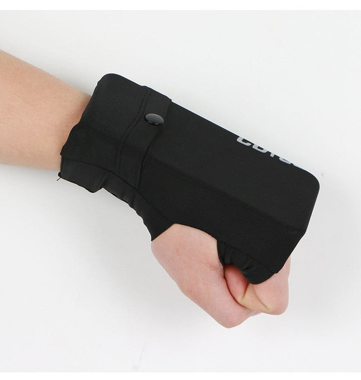 Sportband telefoonhouder voor hardlopen, gym en outdoor activiteiten.