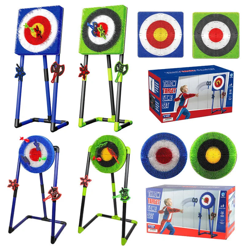 Veilig magnetisch dartbord voor kinderen, geen gaten in de muur, ideaal familiespel.