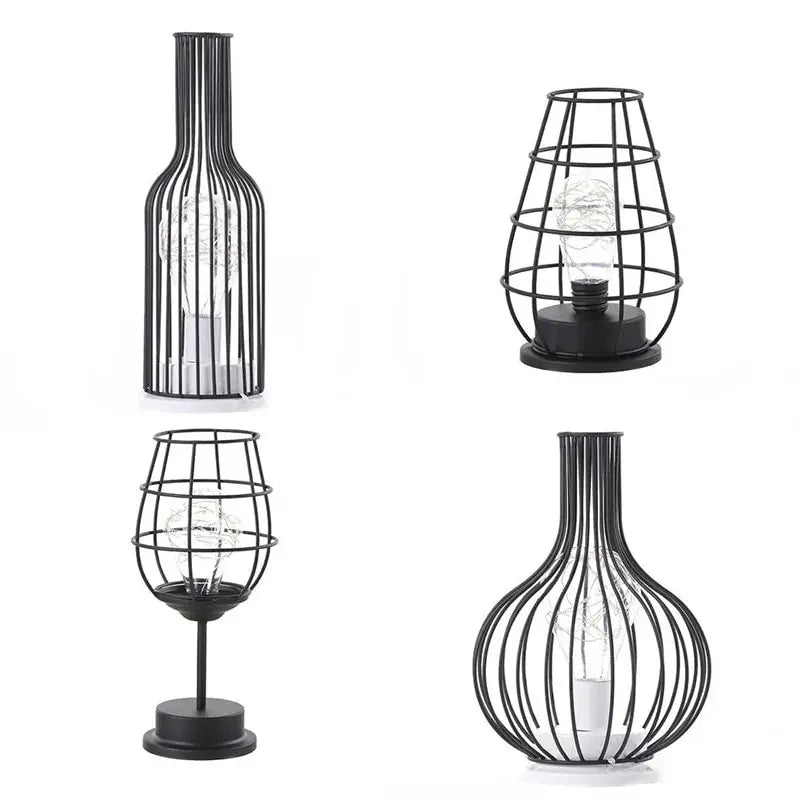 Compacte draadloze LED sfeerlamp met warmwit licht, veelzijdig inzetbaar als decoratie.